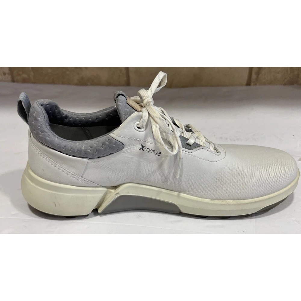 ECCO BIOM H4 Women's Size 8-8.5 (EU 39) Gore-Tex Hybrid Golf Shoes‎ Light Gray